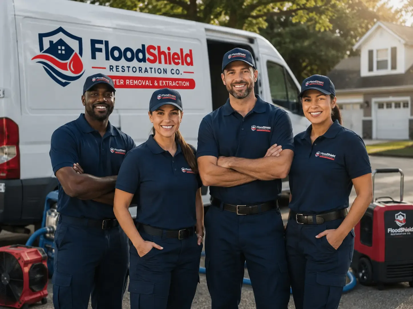 Flood Damage Restoration company in Ottine, TX